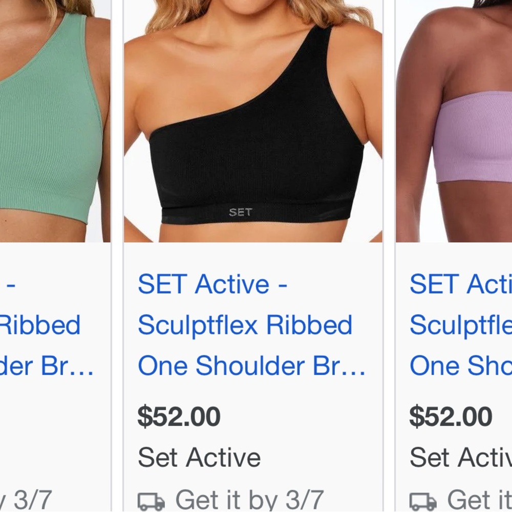 Set Active One Shoulder Bra - Picture 5 of 5